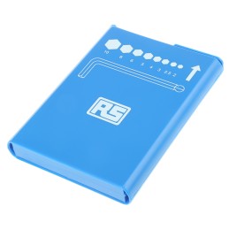 1 Set - RS PRO 8 piece L Shape Metric Hex Key Set, 2 - 10mm