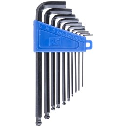 1 Set - RS PRO 10 piece L Shape Imperial Hex Key Set, 1/16 - 3/8in