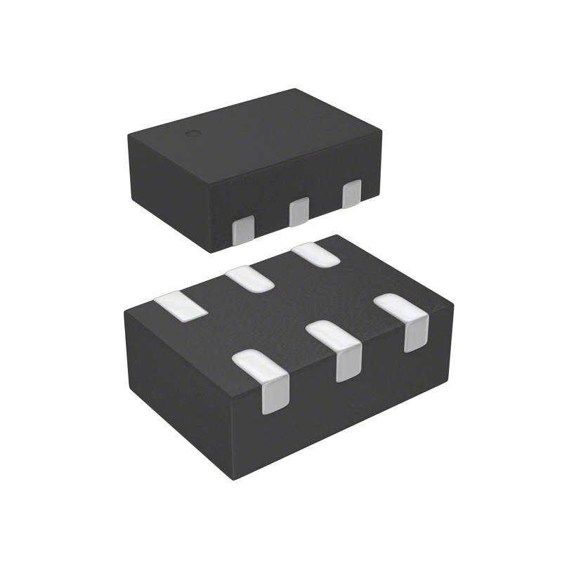 1 pcs : EMIF02-1003M6 - IC EMI FILTER 2LINE 6-MICRO QFN