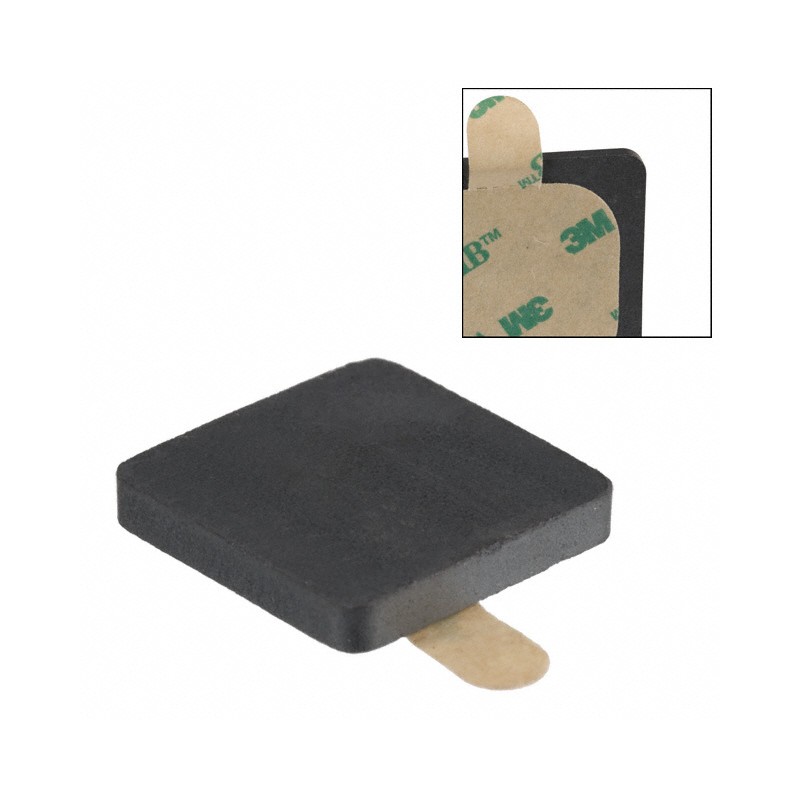 1 pcs : MP0512-200 - FERRITE EMI PLATE 13MMX13MMX2MM