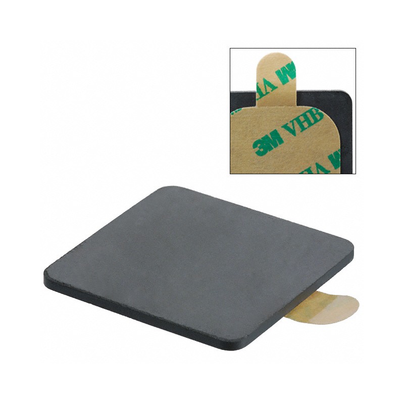 1 pcs : MP1496-000 - FERRITE EMI PLATE 38MMX38MMX2MM