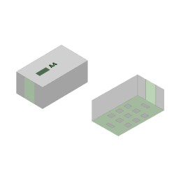 1 pcs : 5497BP46A0655001E - 5.5GHZ HIGH REJECTION BAND PASS