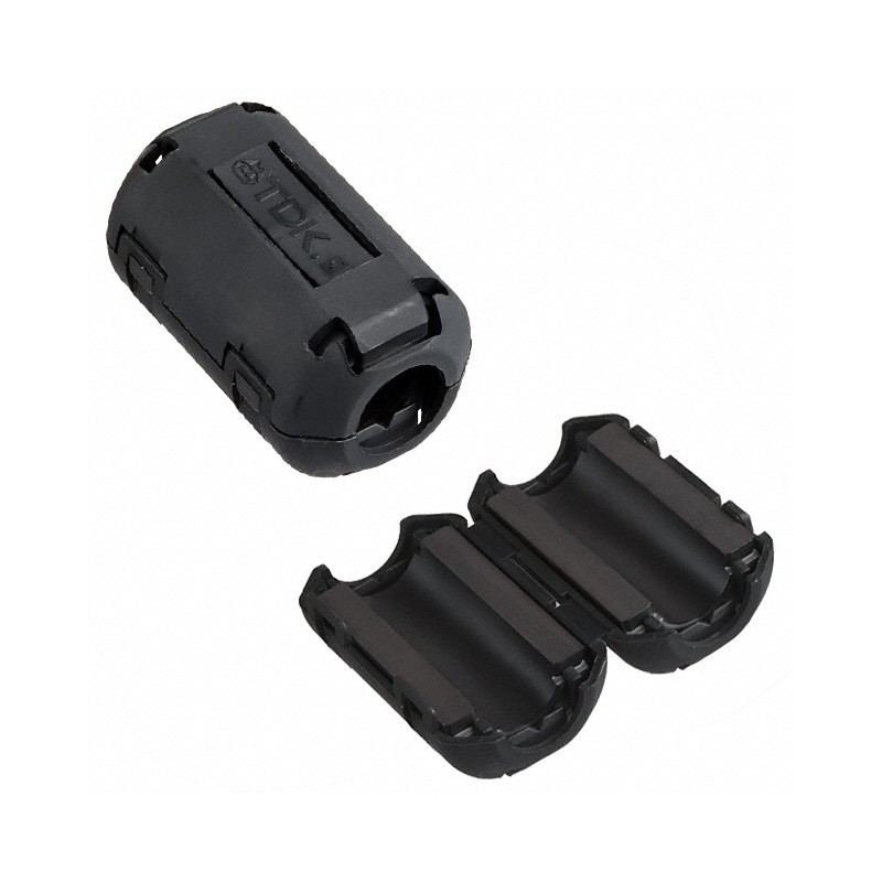 1 pcs : ZCAT2436-1330A-BK - FERRITE CORE 80 OHM HINGED 13MM