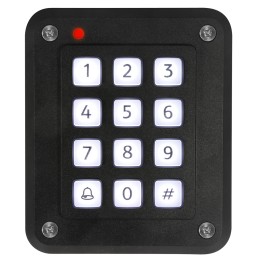 1 pcs - Storm Polymer Keypad Lock With Audible Tone & LED Indicator