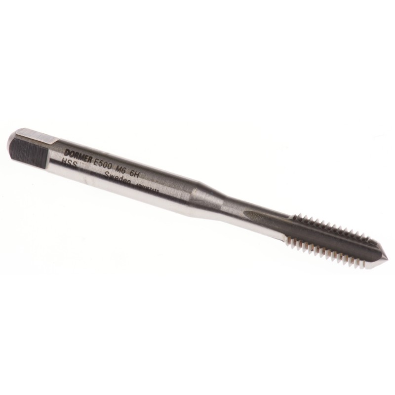 1 pcs - Dormer Threading Tap, M6 Thread, 1.0mm Pitch, Metric Standard, Machine Tap