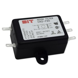 1 pcs : CN2-F60 - LINE FILTER 250VDC/VAC 6A CHASS