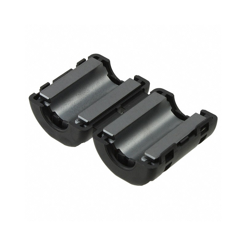 1 pcs : ZCAT12V-BK - FERRITE CORE 140 OHM HINGED 12MM