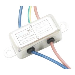 1 pcs : PLF-11E1-10A-W-R - LINE FILTER 115V/250VAC 10A CHAS