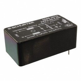 1 pcs : 5500.2018 - LINE FILTER 125V/250VAC 4A TH