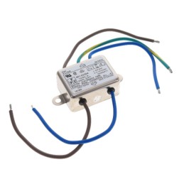 1 pcs : 851-03/004 - LINE FILTER 115V/250VAC 3A CHAS