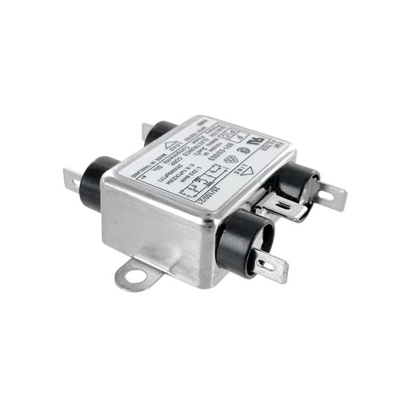 1 pcs : 851-03/003 - LINE FILTER 115V/250VAC 3A CHAS
