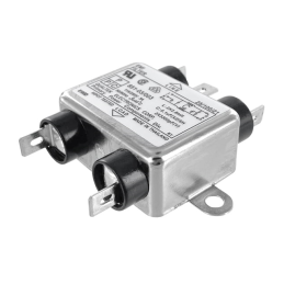 1 pcs : 851-03/003 - LINE FILTER 115V/250VAC 3A CHAS