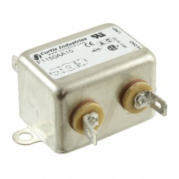 1 pcs : F1150AA10 - LINE FILTER 250VAC 10A CHASSIS