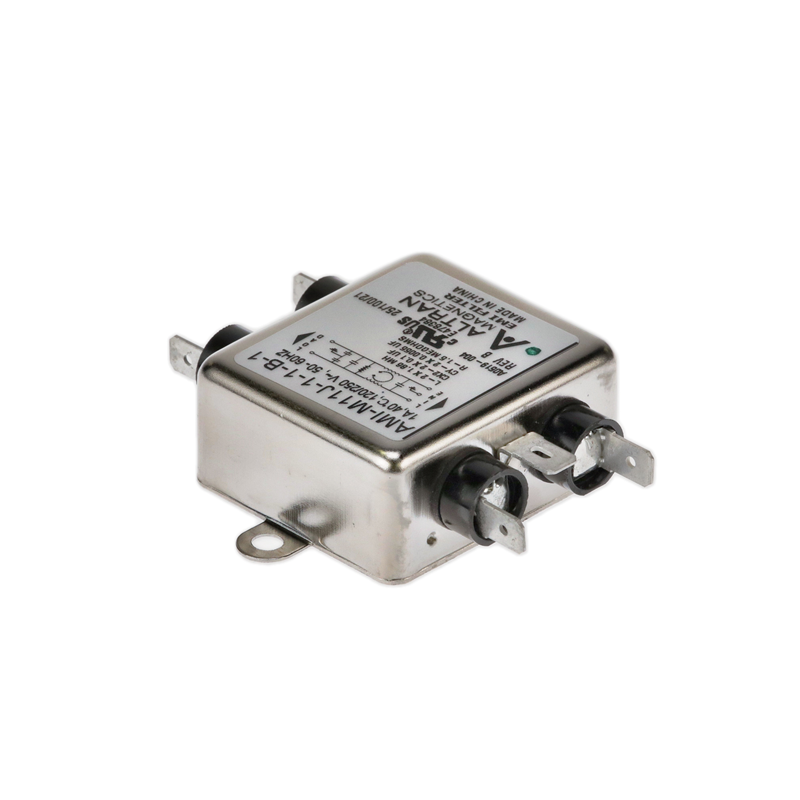 1 pcs : AMI-M11J-1-1-B-1 - LINE FILTER 250VAC 1A CHASSIS