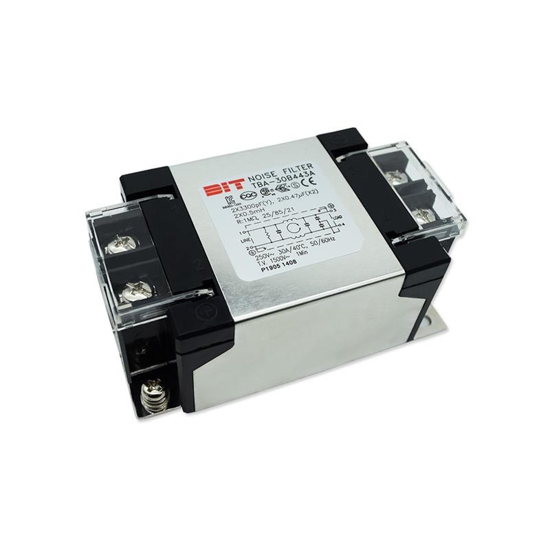 1 pcs : TBA-10H443B - LINE FILTER 250VDC/VAC 10A CHAS