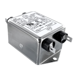 1 pcs : 848-06/002 - LINE FILTER 115V/250VAC 6A CHAS