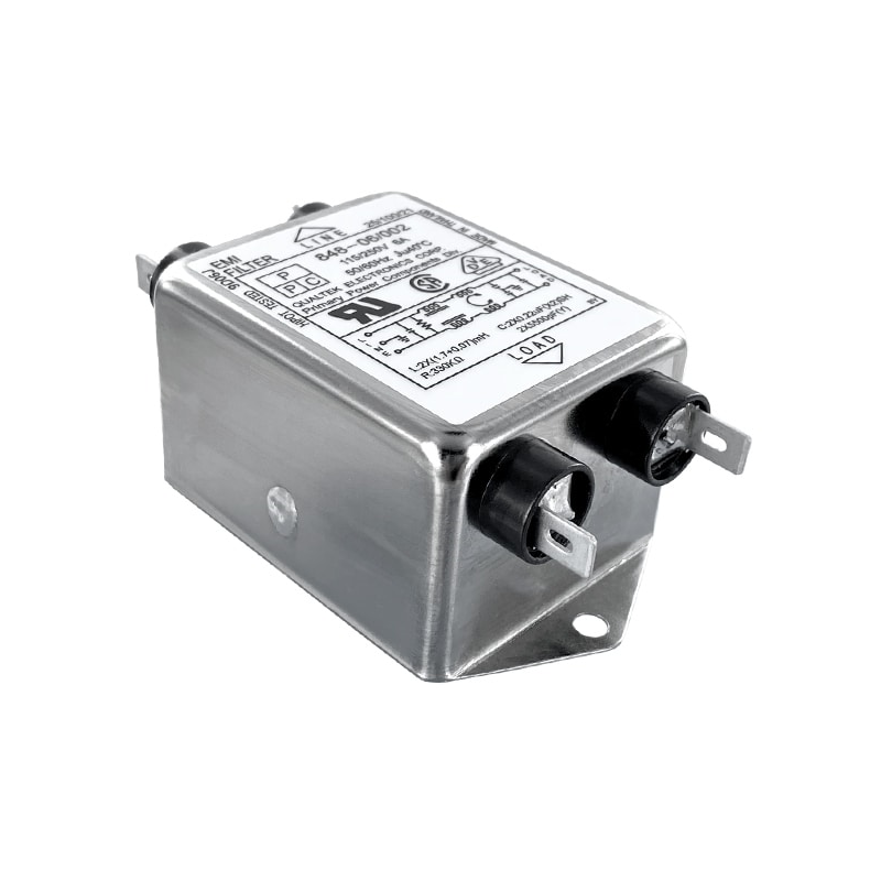 1 pcs : 848-06/002 - LINE FILTER 115V/250VAC 6A CHAS