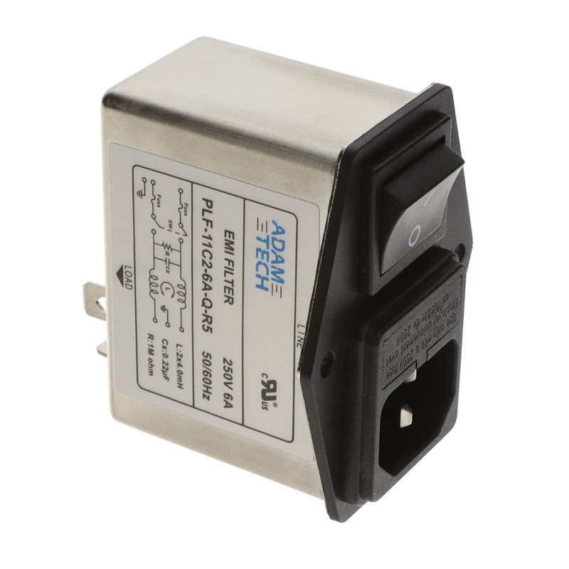 1 pcs : PLF-11C2-6A-Q-R5 - LINE FILTER