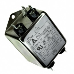 1 pcs : 10DRCG5 - LINE FILTER 115V/250VAC 10A CHAS