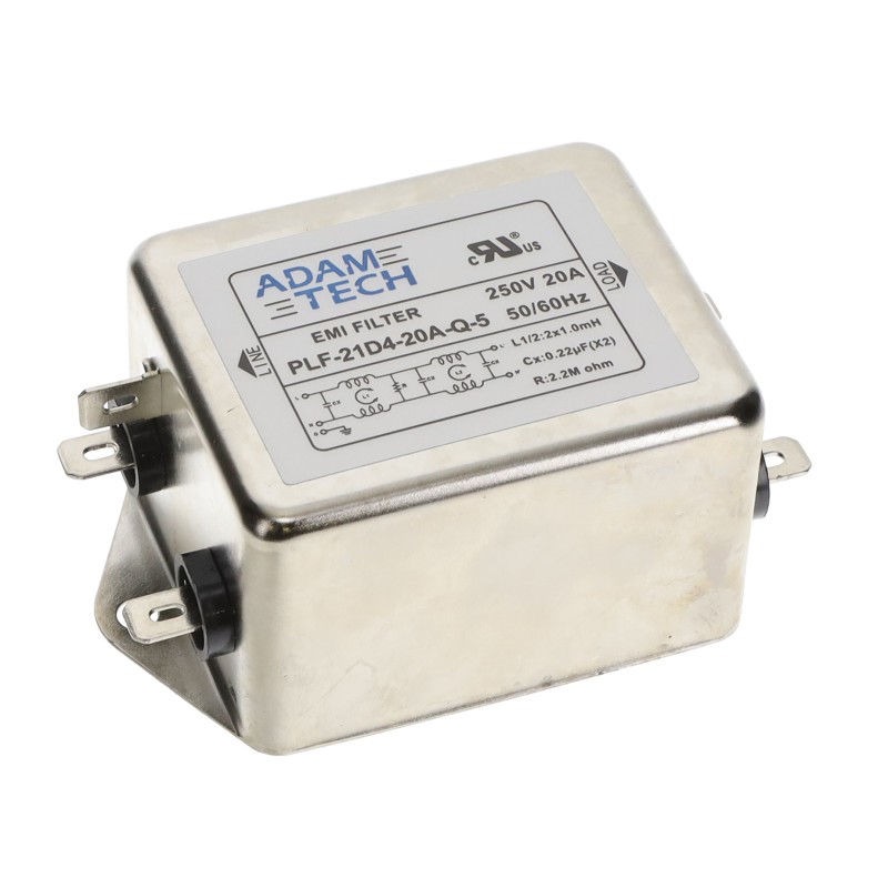 1 pcs : PLF-21D4-20A-S - LINE FILTER