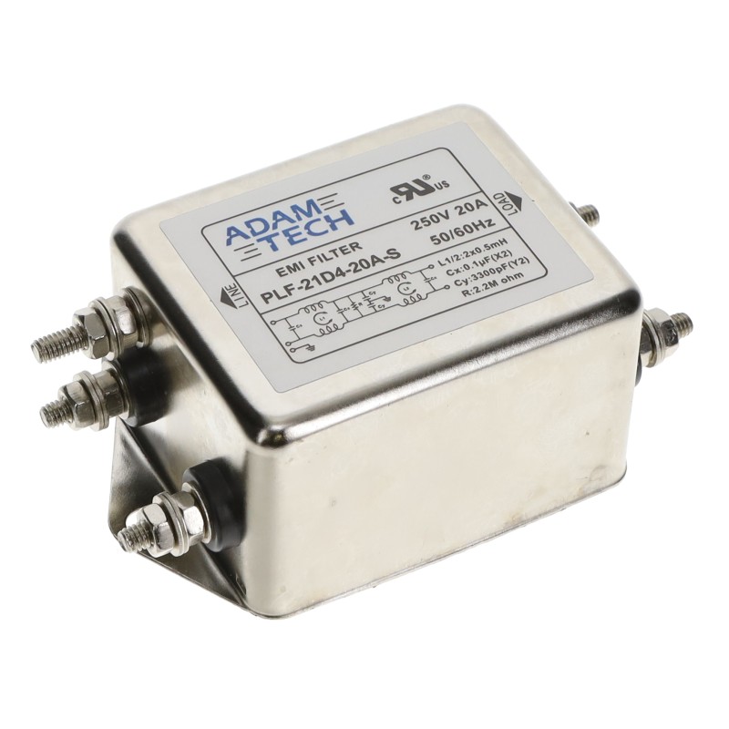 1 pcs : PLF-21D4-20A-Q-5 - LINE FILTER