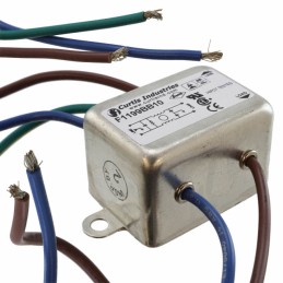 1 pcs : F1199BB10 - LINE FILTER 250VAC 10A CHASSIS