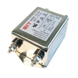 1 pcs : ES1-F20 - LINE FILTER 250VDC/VAC 20A CHAS