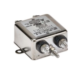 1 pcs : AMI-M11J-6-10-B - LINE FILTER 250VAC 6A CHASSIS