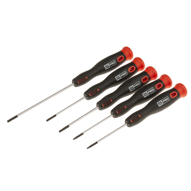 1 Set - RS PRO Torx Precision Screwdriver Set, 5-Piece