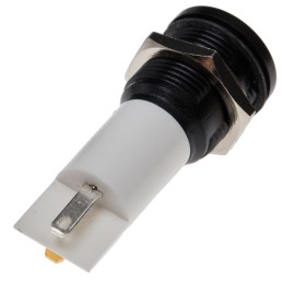 1 pcs - RS PRO White Panel Mount Indicator, 110V ac, 16mm Mounting Hole Size, Solder Tab Termination, IP67