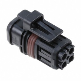 1 pcs : 10-707003-002 - CONN PLUG HSG 4POS