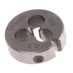 1 pcs - RS PRO Left Hand Thread Thread Die, M4 x 0.7mm Pitch, 20.63mm od
