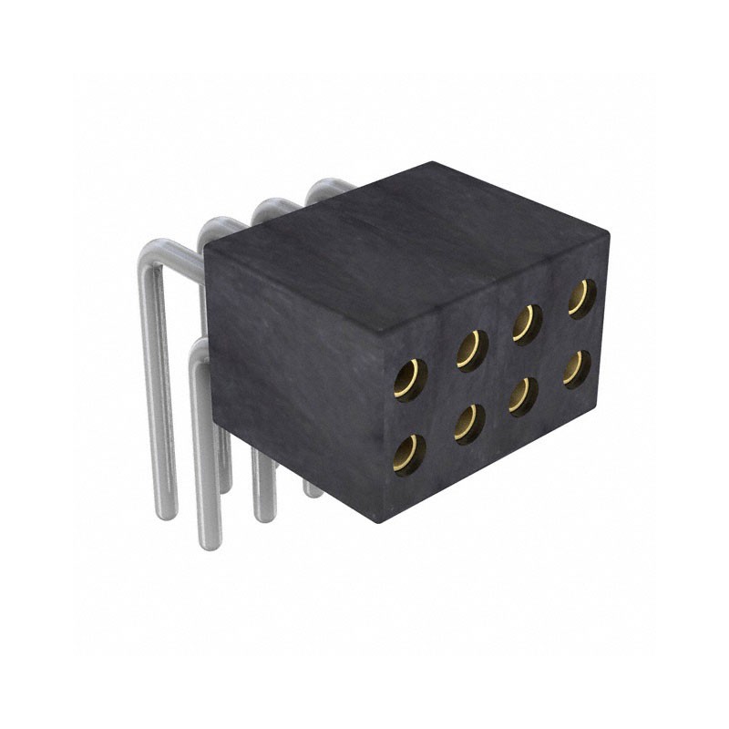 1 pcs : 853-87-008-20-001101 - CONN SOCKET 8P 0.05 GOLD PCB R/A