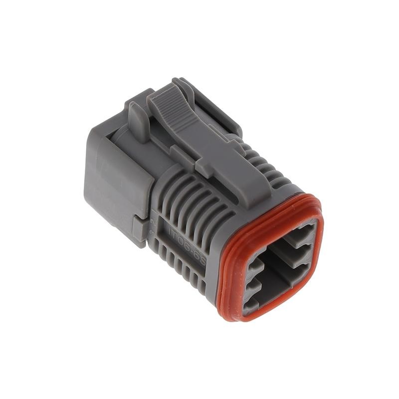 1 pcs : IT06-6S-000-N - CONN PLUG HSG 6POS