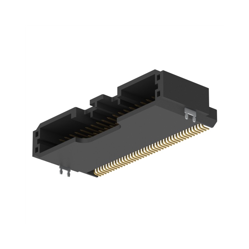 1 pcs : IMSA-13065B-2-40Y901 - HEADER SMT RA 40POS KEY-B