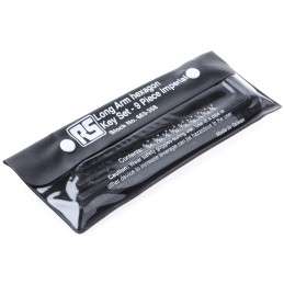 1 Set - RS PRO 9 piece L Shape Imperial Hex Key Set, 1/4 - 7/32in