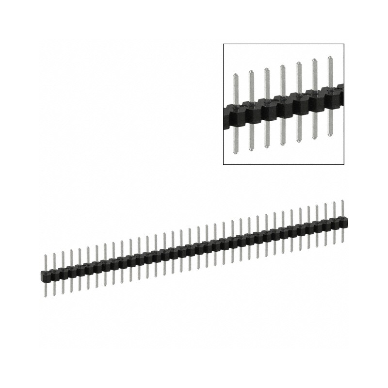 1 pcs : PEC36SABN - CONN HEADER VERT 36POS 2.54MM