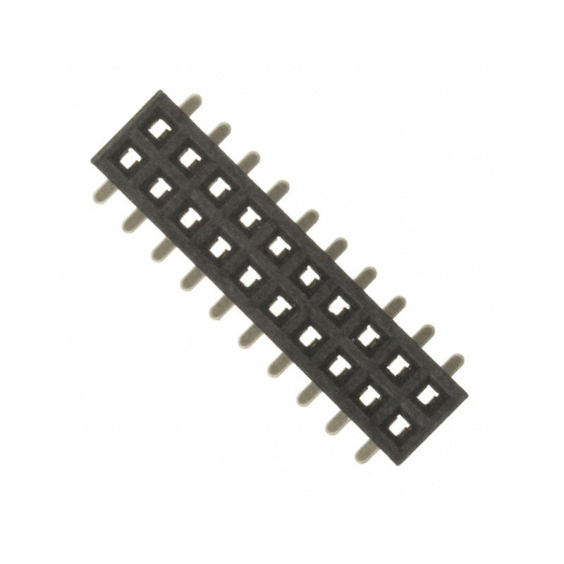 1 pcs : LPPB102NFSS-RC - CONN HDR 20POS 0.05 GOLD SMD