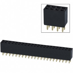 1 pcs : PPPC222LFBN-RC - CONN HDR 44POS 0.1 GOLD PCB