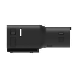 1 pcs : 1028-027-0405 - BKSHL, 4P, BLK, REC, ST, NW 8.5