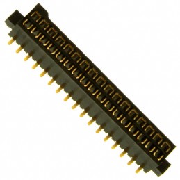1 pcs : SFH31-NPPB-D17-SP-BK - CONN HDR 34POS 0.05 GOLD SMD