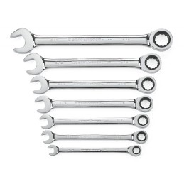 1 Set - GearWrench 7-Piece Spanner Set, 5/16 - 3/4 in