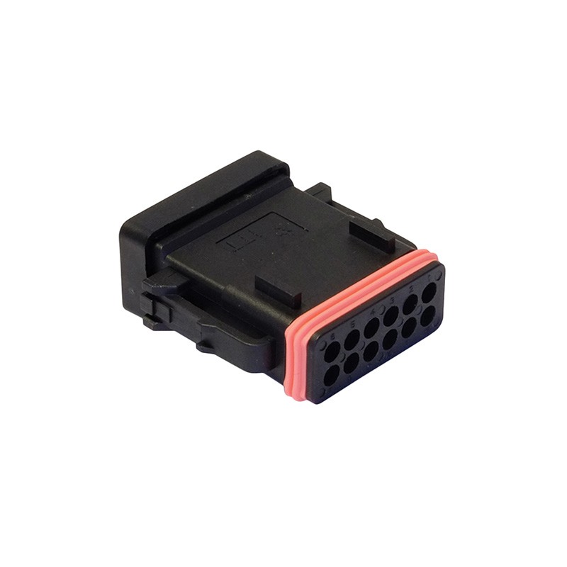1 pcs : 132015-0135 - CONN PLUG HSG 12POS