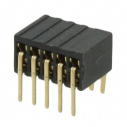 1 pcs : M50-3200545 - CONN RCPT 10P 0.05 GOLD PCB R/A