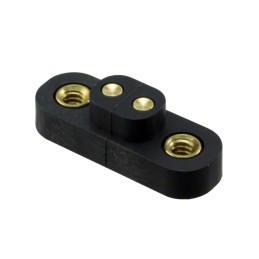 1 pcs : 858-10-002-30-012000 - CONN SPRING TARGET 2POS SMD