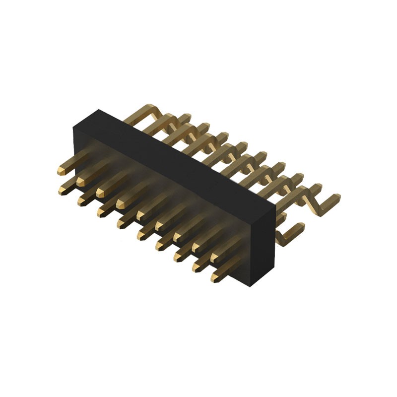 1 pcs : BC057-18-A-A-0150-L-C - 18W,1.0MM PITCH PIN HDR,DIL, SMT