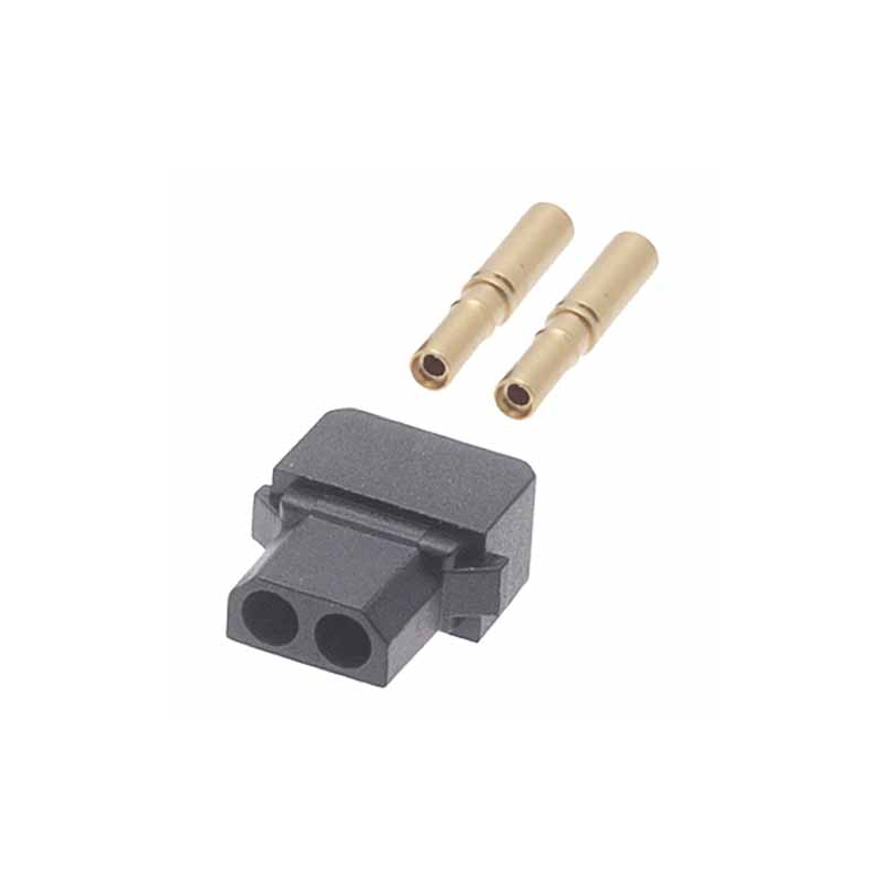 1 pcs : M80-8450245 - CONN SKT 2 POS 2MM CRIMP