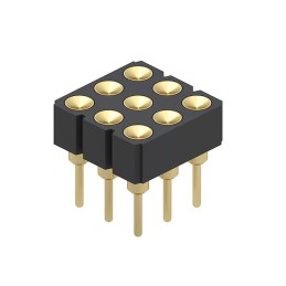 1 pcs : 805-10-009-00-006000 - CONN SPRING TARGET 9POS PCB