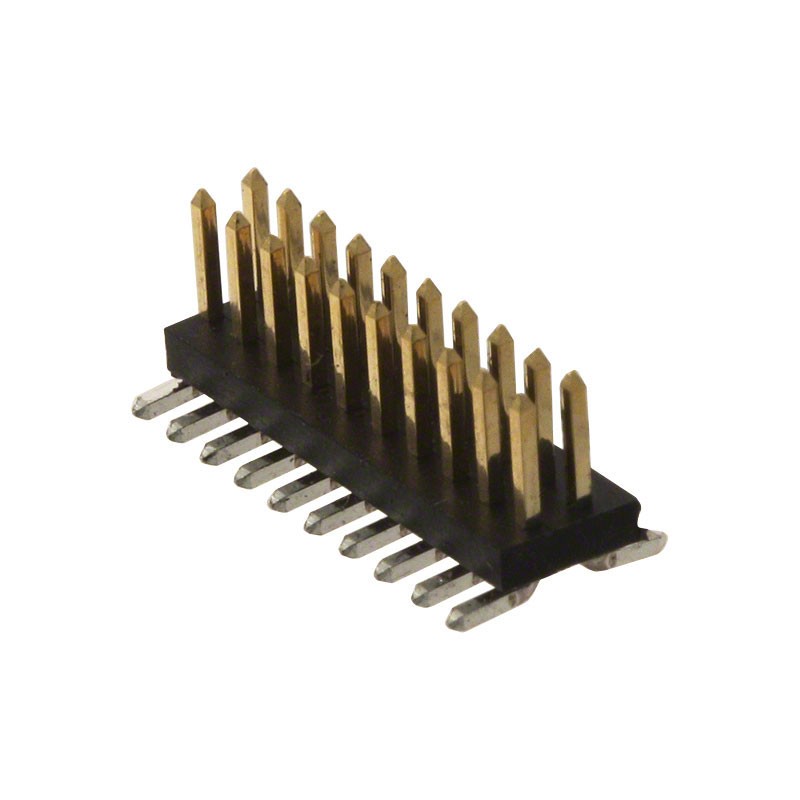 1 pcs : M50-3601042 - CONN HEADER SMD 20POS 1.27MM