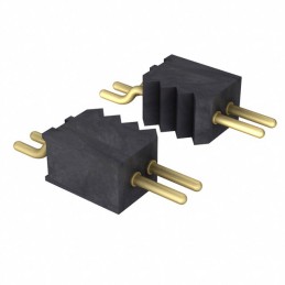 1 pcs : 860-10-008-40-001101 - CONN HEADER SMD R/A 8POS 1MM